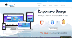 Desktop Screenshot of infosoftsurat.com